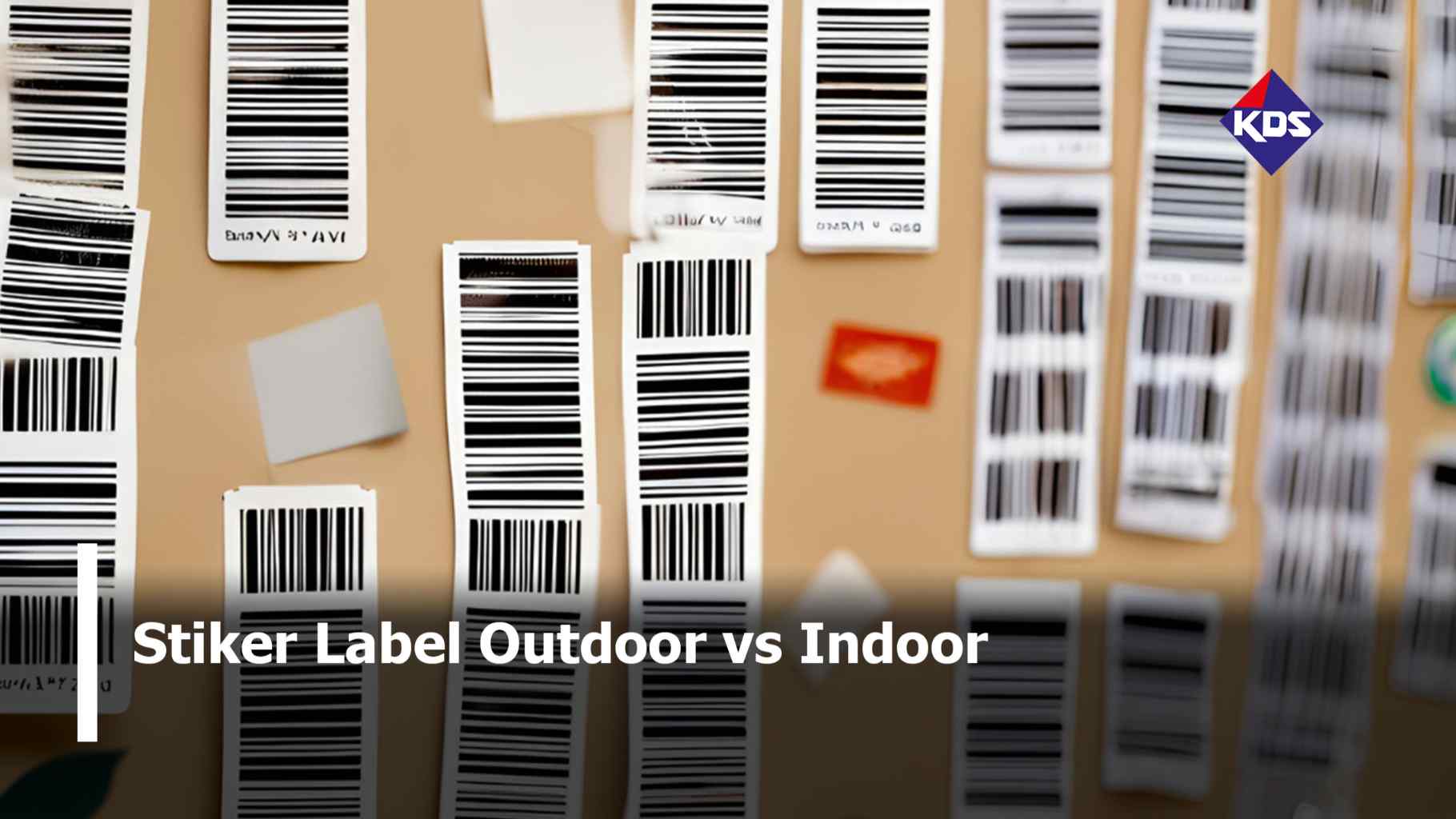 Stiker Label Outdoor vs Indoor