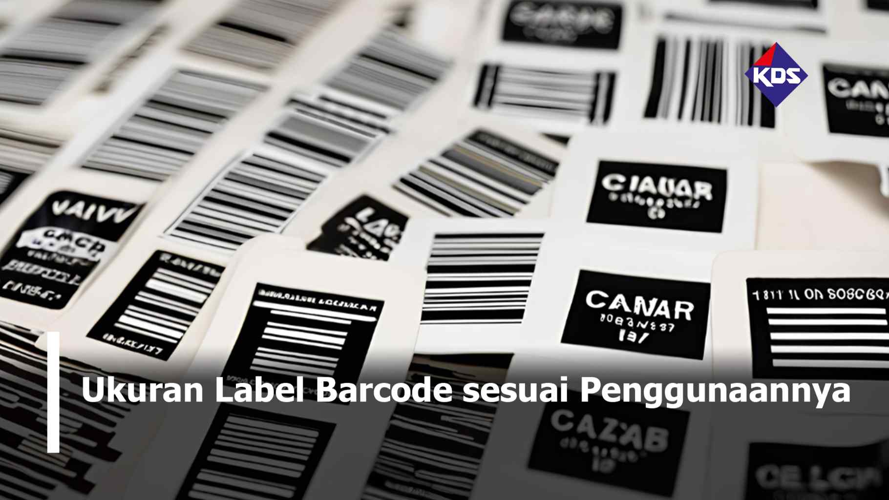 Ukuran Label Barcode sesuai Penggunaannya