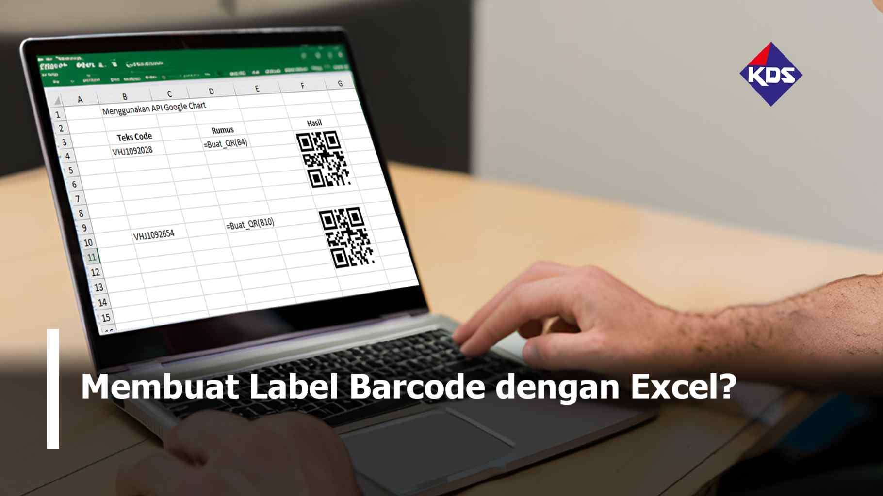 Membuat Label Barcode dengan Excel