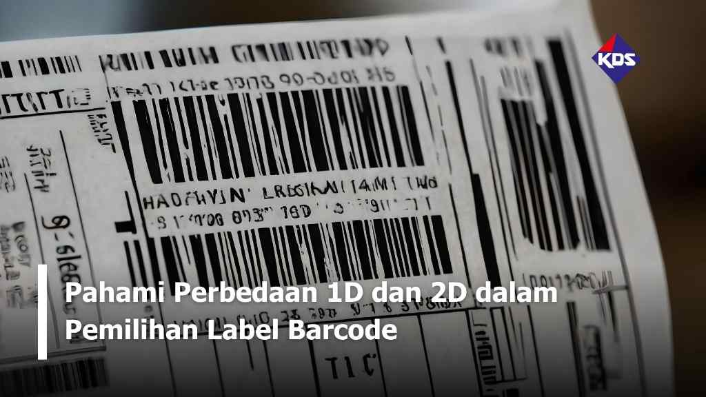 Pahami Perbedaan 1D dan 2D dalam Pemilihan Label Barcode