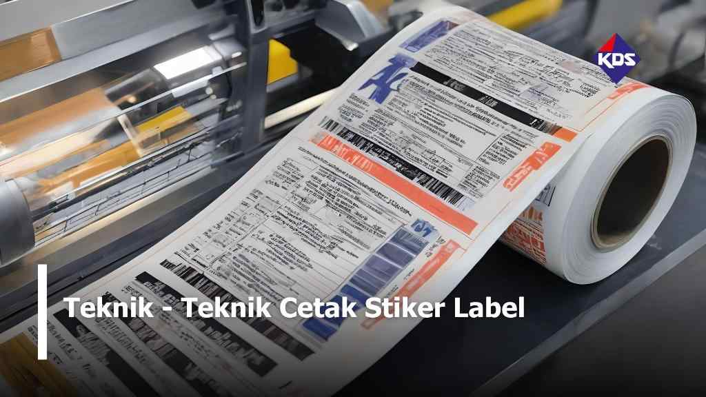 Teknik - Teknik Cetak Stiker Label