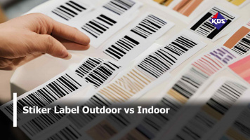 Stiker Label Outdoor vs Indoor