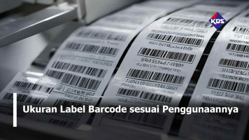 Ukuran Label Barcode sesuai Penggunaannya