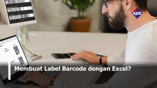 Membuat Label Barcode dengan Excel