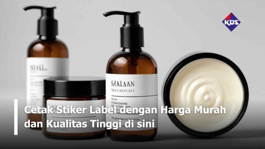 Cetak Stiker Label dengan Harga Murah dan Kualitas Tinggi di sini