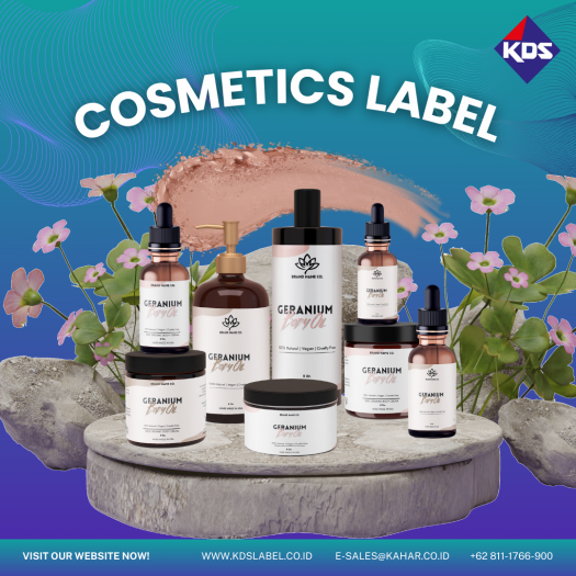 Label Kosmetik Berkualitas dari KDSLabel: Memenuhi Kepatuhan dan Meningkatkan Branding