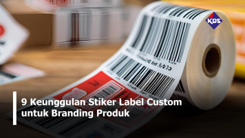 9 Keunggulan Stiker Label Custom untuk Branding Produk