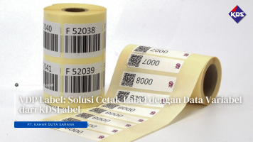 VDP Label: Solusi Cetak Label dengan Data Variabel dari KDSLabel
