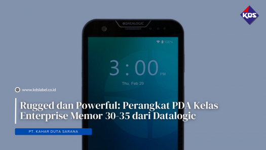 Rugged dan Powerful: Perangkat PDA Kelas Enterprise Memor 30-35 dari Datalogic