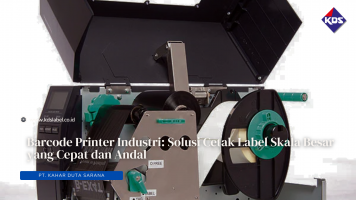 Barcode Printer Industri: Solusi Cetak Label Skala Besar yang Cepat dan Andal