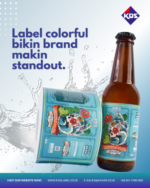 Label Colorful untuk Brand yang Lebih Standout