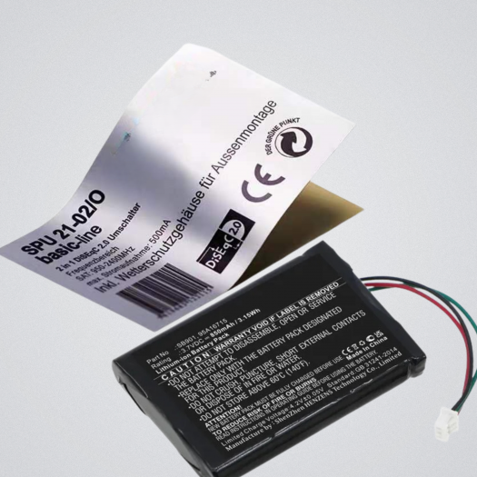 Electronic/Rating Label – Label Tahan Lama untuk Produk Elektronik dari KDSLabel