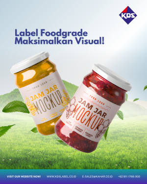 Label Foodgrade KDS – Aman, Estetik, dan Maksimalkan Visual Produk