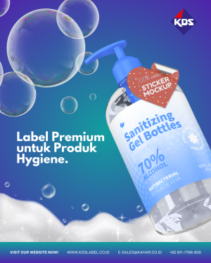 Label Premium untuk Produk Hygiene – Solusi Sticker Berkualitas dari KDSLabel