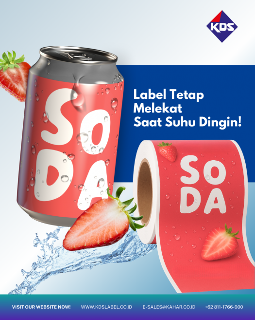 Label Tetap Melekat Saat Suhu Dingin – Solusi KDSLabel untuk Produk Cold Storage