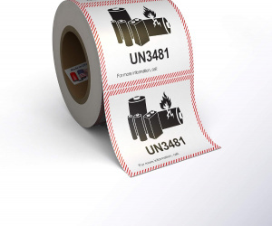 Label UN3481: Label Wajib Pengiriman Baterai Lithium Ion