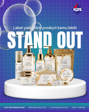 Label Skincare Berkualitas untuk Tampilan Produk yang Lebih Premium dan Profesional