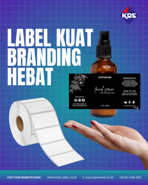 Label Kuat untuk Branding Hebat pada Produk Skincare
