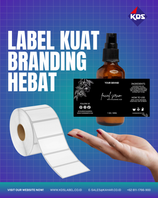 Label Kuat untuk Branding Hebat pada Produk Skincare